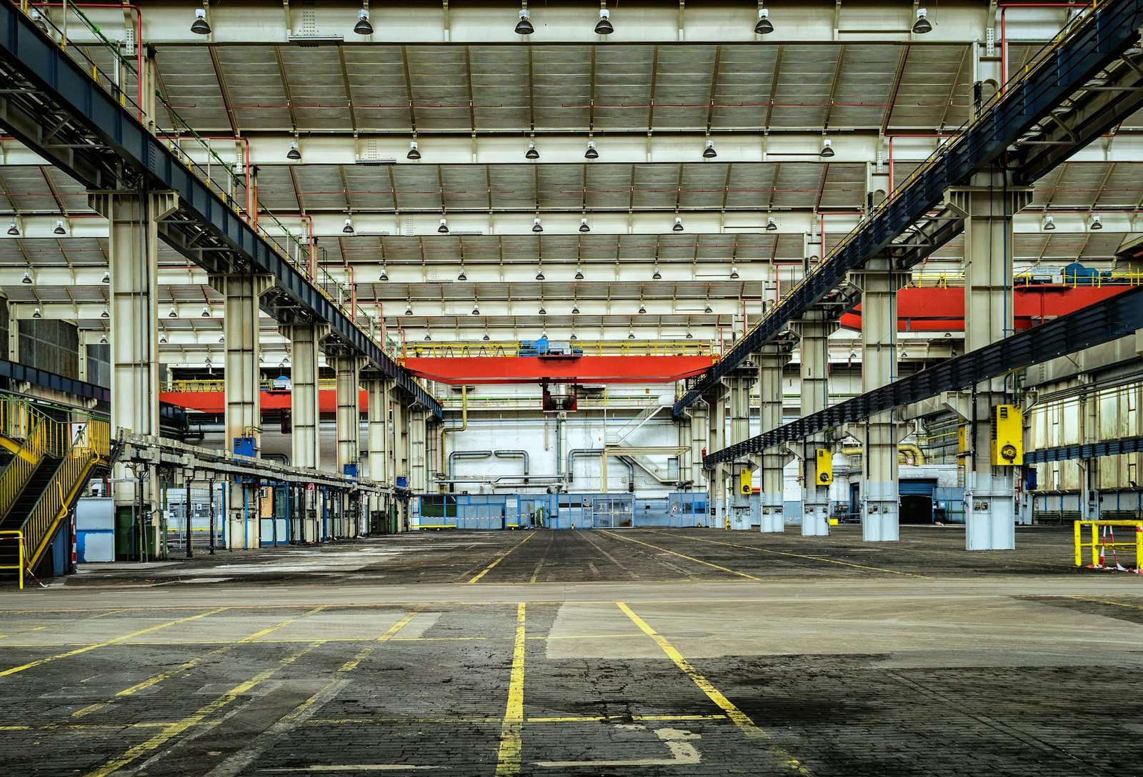 empty concrete building of warehouse in Sonipat, Haryana